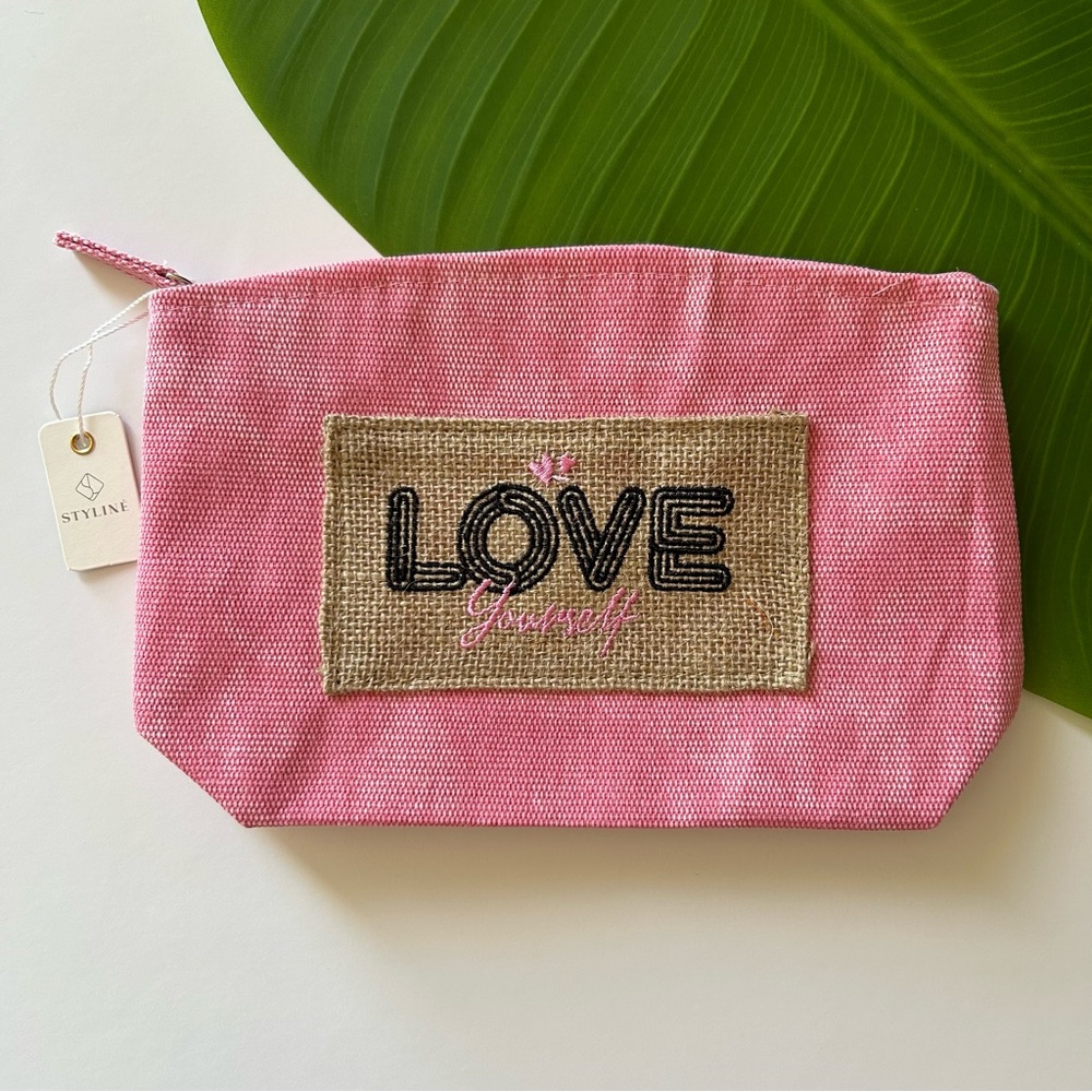 💎Pink Zipper Pouch